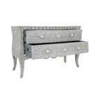 Fusion 2 Drawer Chest with Mother of Pearl Inlay