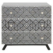 Fusion Bone Monochrome Chest of drawers