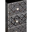 Fusion Bone Monochrome Chest of drawers