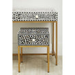 Fusion Console Table With Gold Finish Legs