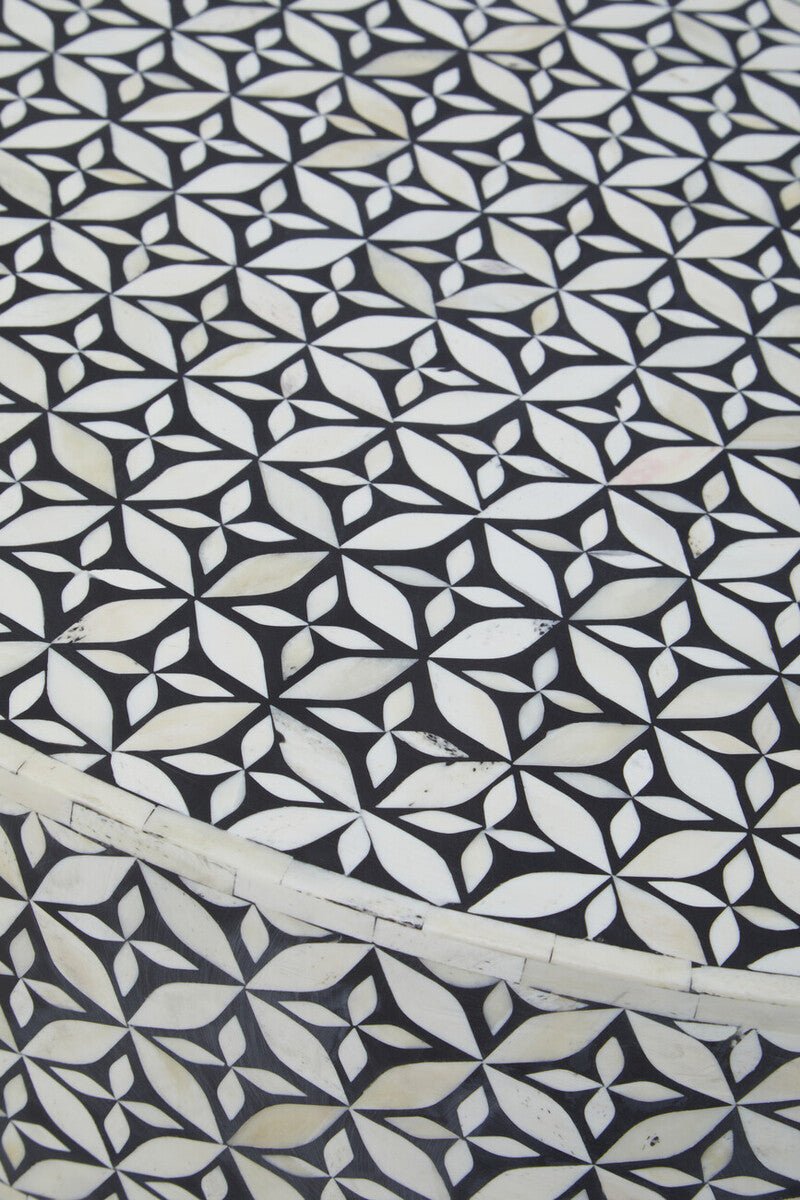 Fusion Round Coffee Table With Gold Base