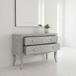 Fusion 2 Drawer Chest with Mother of Pearl Inlay