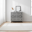 Fusion Bone Monochrome Chest of drawers