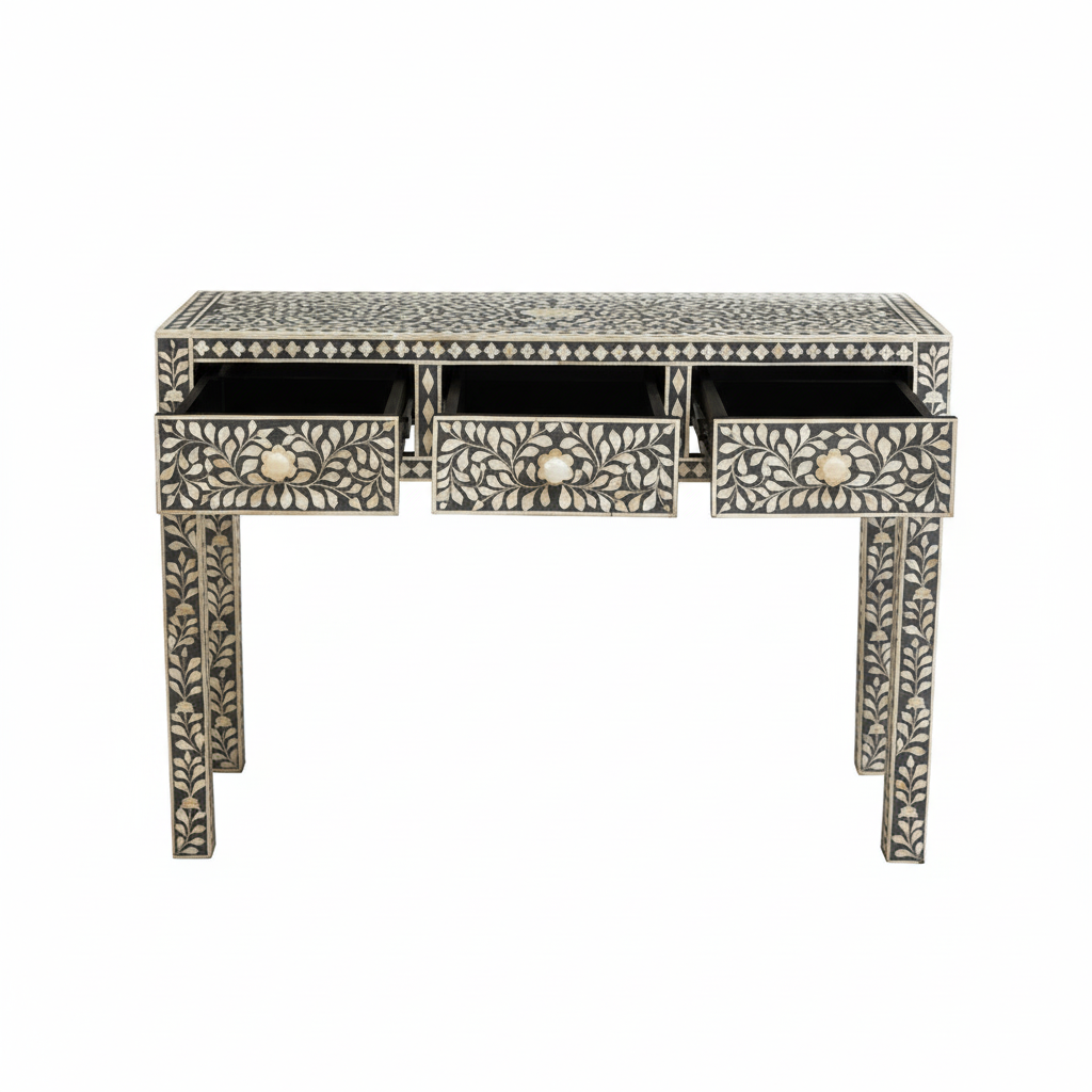 Fusion Three Drawer Desk