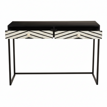 Fusion Two Drawer Console Table