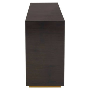 Gabelle Ebony Bamboo Console Table