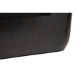 Gabelle Oval Ebony Bamboo Console Table
