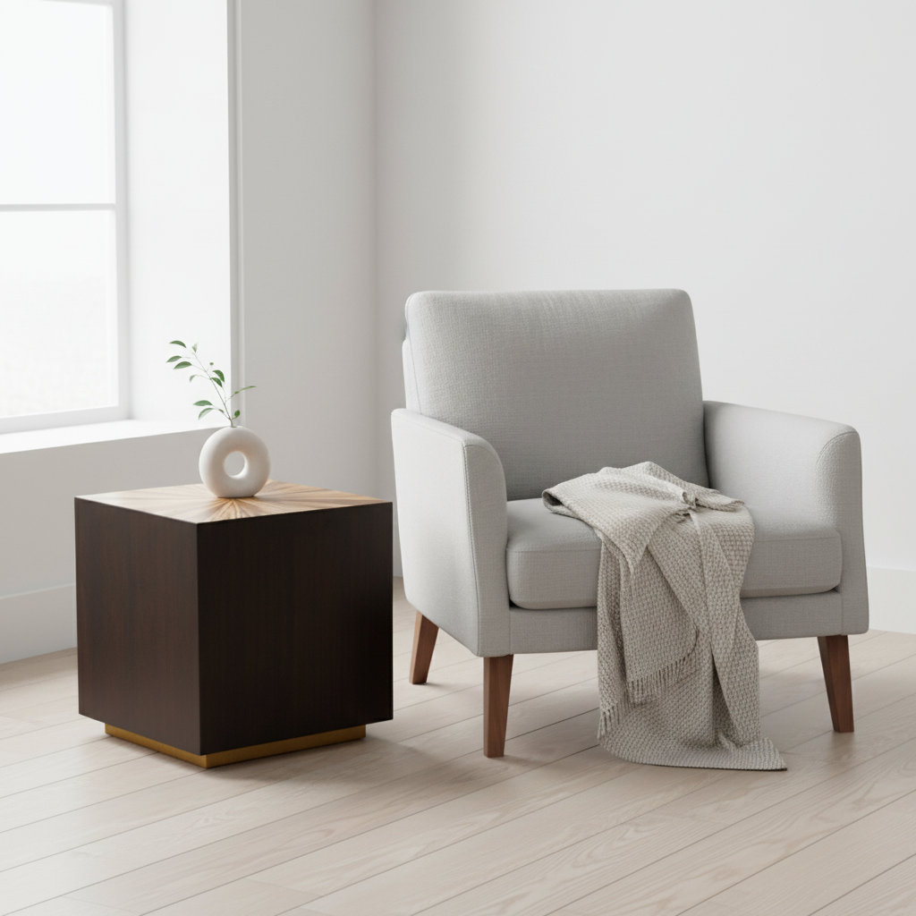 Gabelle Square Side Table