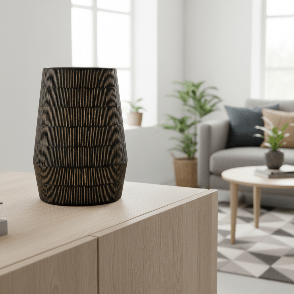 Gaia Mosaic Glass Large Candle Holder