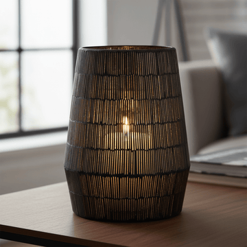 Gaia Mosaic Glass Large Candle Holder