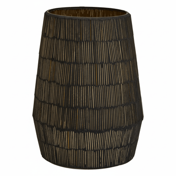 Gaia Mosaic Glass Large Candle Holder