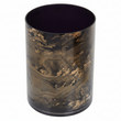 Gaia Black And Gold Small Candle Holder