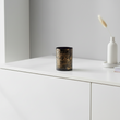 Gaia Black And Gold Small Candle Holder
