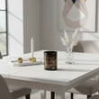 Gaia Black And Gold Small Candle Holder