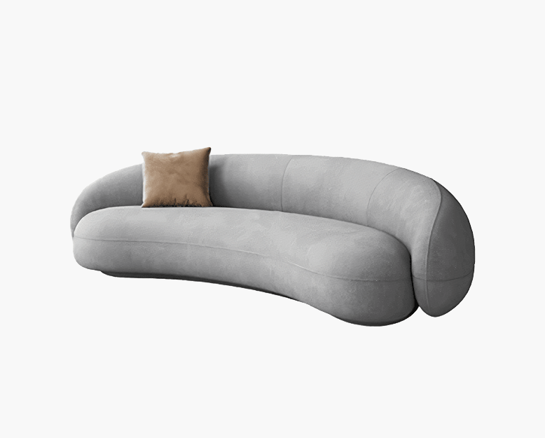 Galen Three Seater Curved Sofa