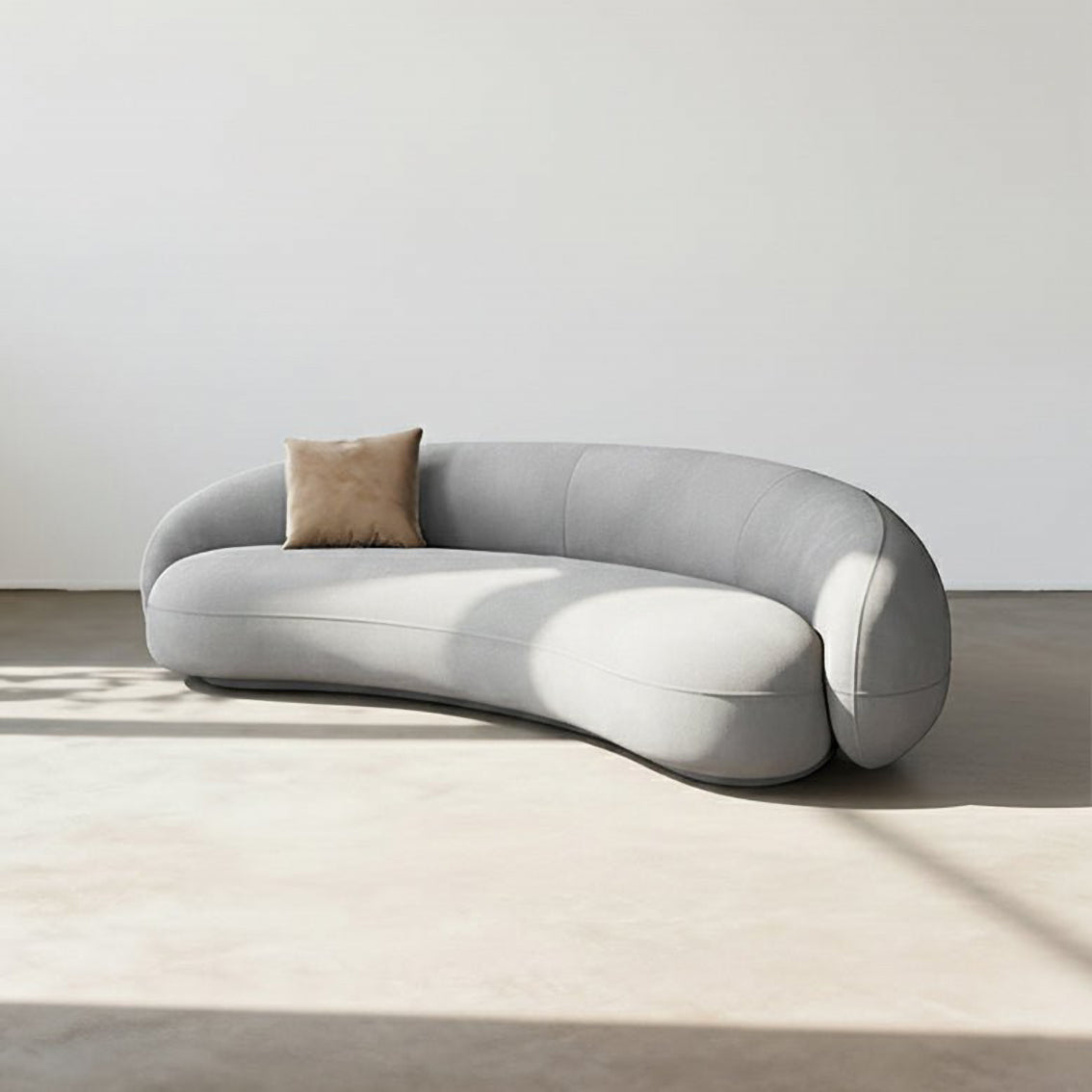 Galen Three Seater Curved Sofa