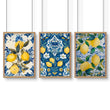Gallery Wall In Kitchen | Set of 3 Italian Lifestyle Wall art Prints