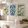 Gallery Wall In Kitchen | Set of 3 Italian Lifestyle Wall art Prints
