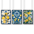 Gallery Wall In Kitchen | Set of 3 Italian Lifestyle Wall art Prints