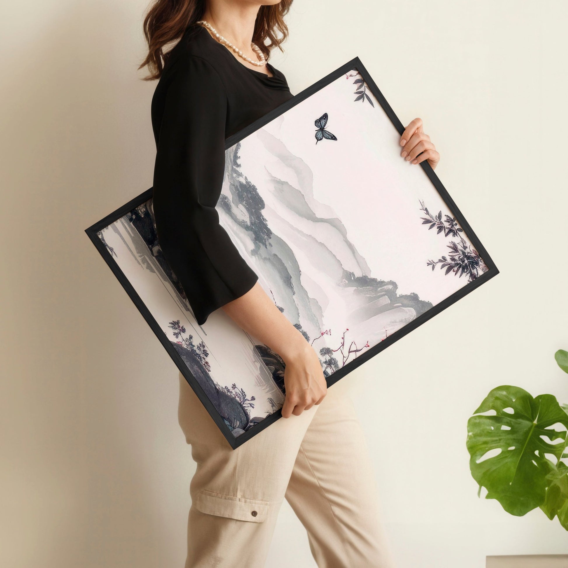 Gallery Wall Prints | Set of 3 Chinoiserie Wall art Prints