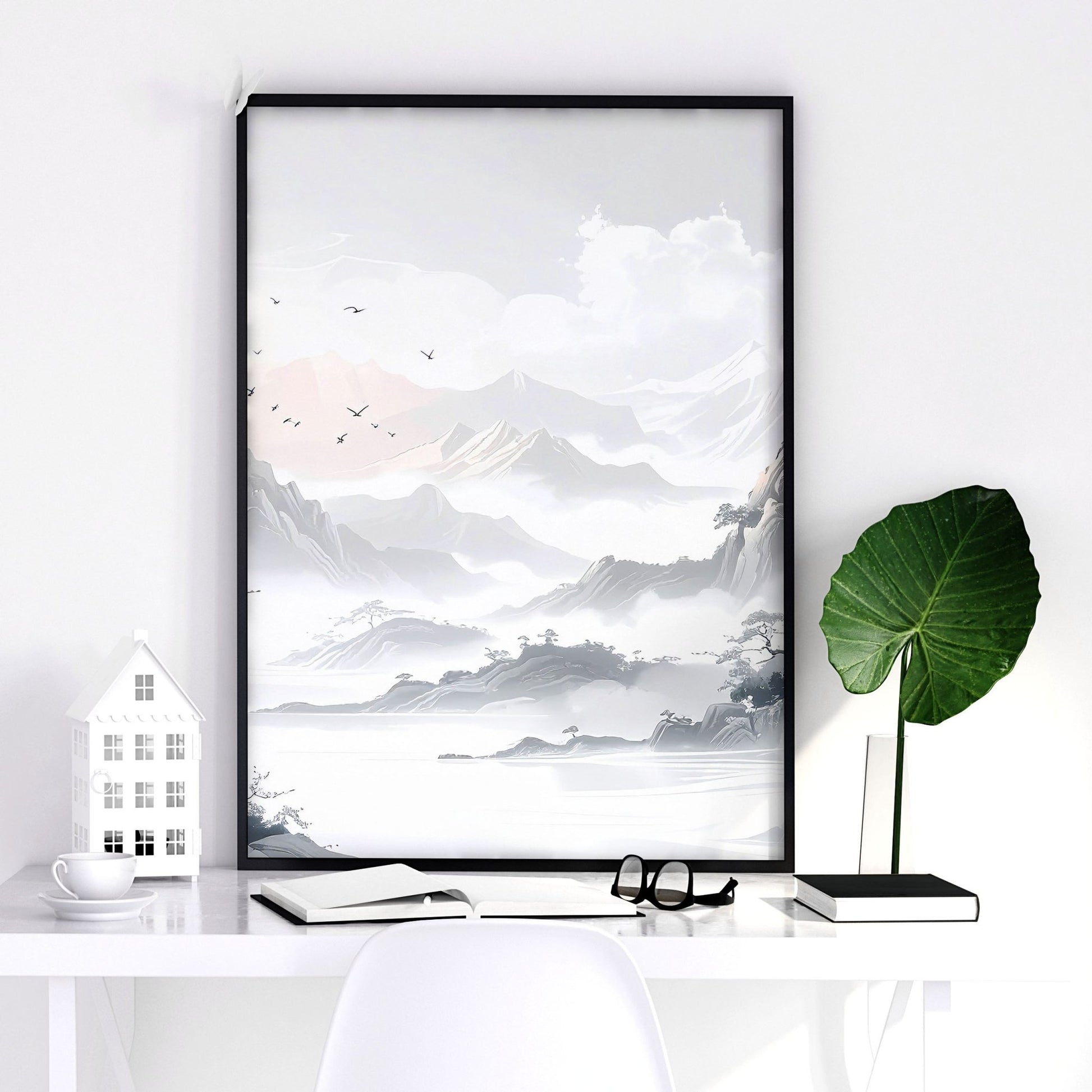 Gallery Wall Set | Set of 3 Asian Inspired Wall art Prints