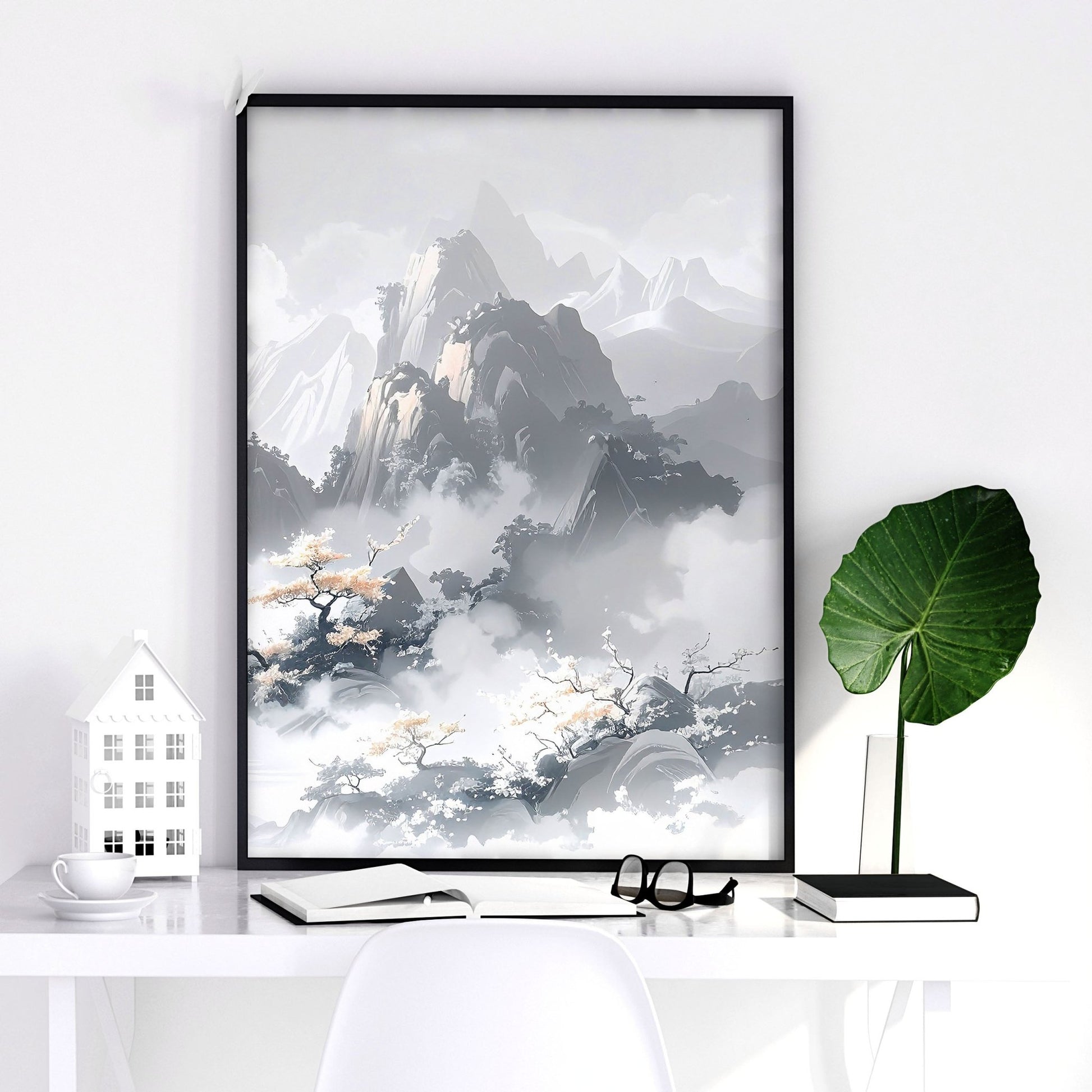 Gallery Wall Set | Set of 3 Asian Inspired Wall art Prints