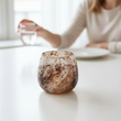 Garan Brown Small Candle Holder