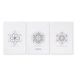 Geometric Wall Art | Set of 3 Sacred Geometry Wall art Prints
