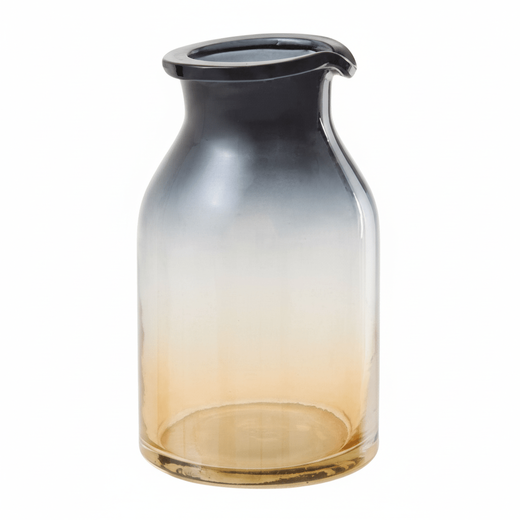 Glynn Black And Gold Small Vase