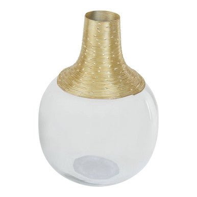 Glynn Glass And Gold Small Vase