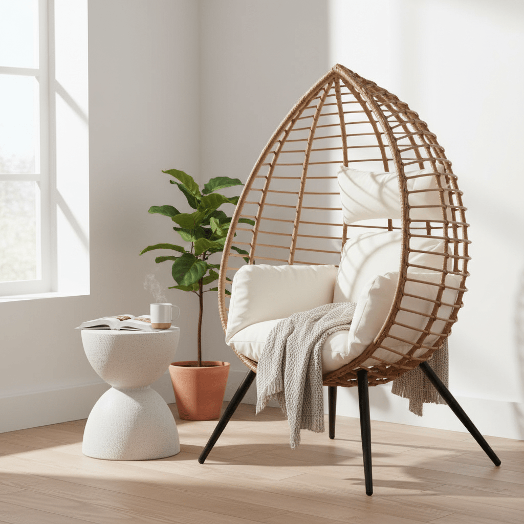 Goa Natural Rattan Effect Chair
