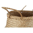 Gold Sequin Medium Seagrass Basket
