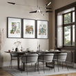 Green Wall Canvas Art Cottage Flower Shop Illustration wall art displayed on a wall in a styled room — view 5