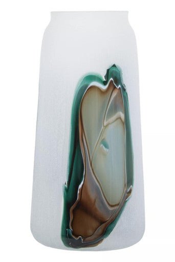 Hakan Tall Glass Vase