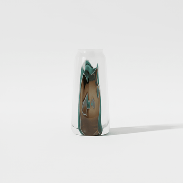 Hakan Tall Glass Vase