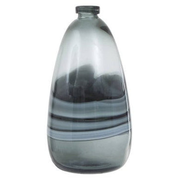 Halla Large Grey Bottle Vase