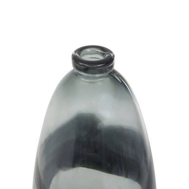 Halla Large Grey Bottle Vase
