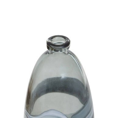 Halla Medium Grey Bottle Vase