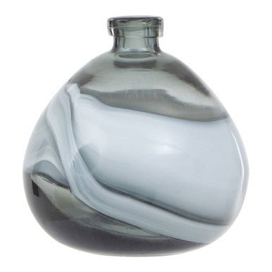 Halla Small Grey Bottle Vase