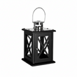 Hampstead Small Black Criss Cross Lantern.