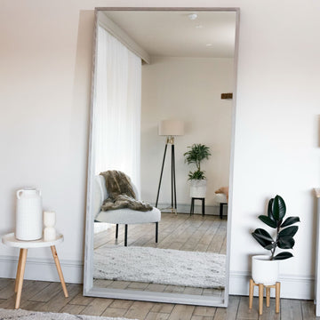 Hanaka - Full Length Grey Oak Rectangle Mirror - 200cm x 100cm