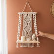Hand-Woven Tapestry Cotton Rope Wall Hanging