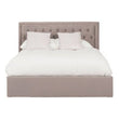 Hannah Grey Ottoman King Bed