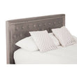 Hannah Grey Ottoman King Bed
