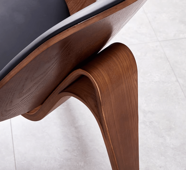 Hans Wegner CH07 Shell Chair, Black & Walnut