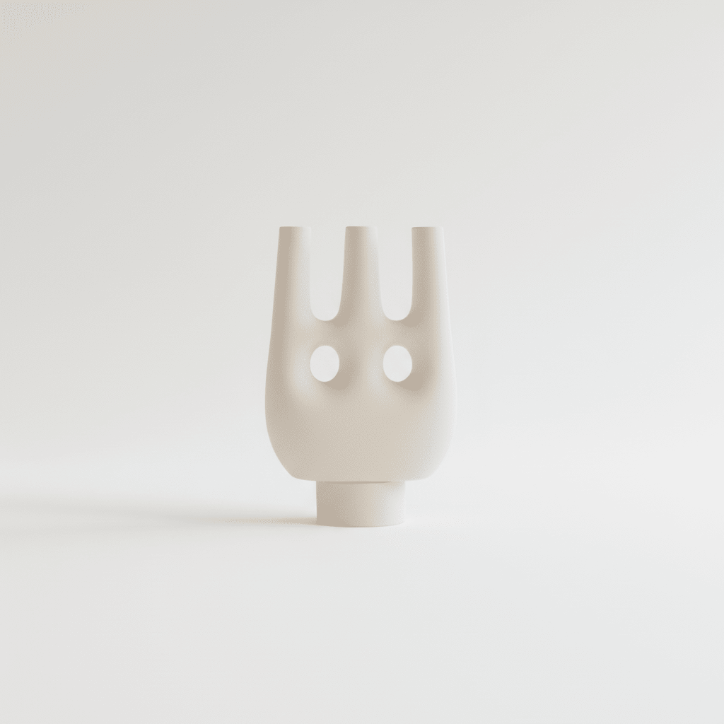 Hapax Large Cream Vase