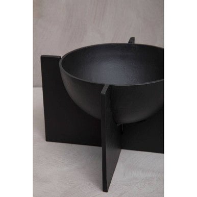 Hapax Matte Black Finish Bowl