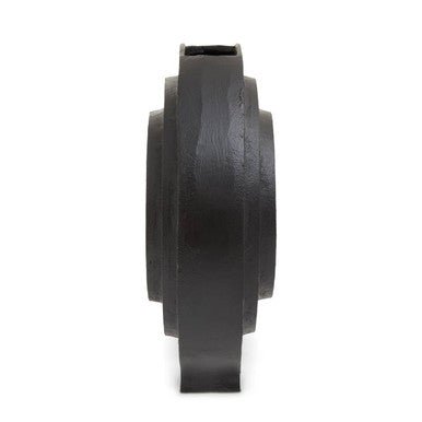Hapax Round Matt Black Finish Vase