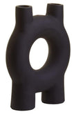 Hapax Small Black Candle Holder