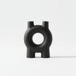 Hapax Small Black Candle Holder